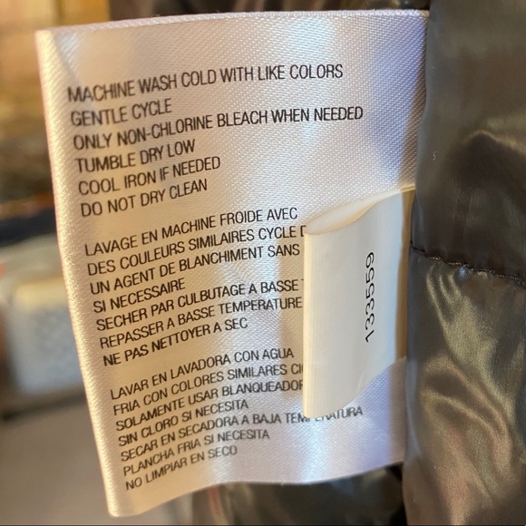 Michael Kors Charcoal Bomber Jacket - Picture 6 of 6